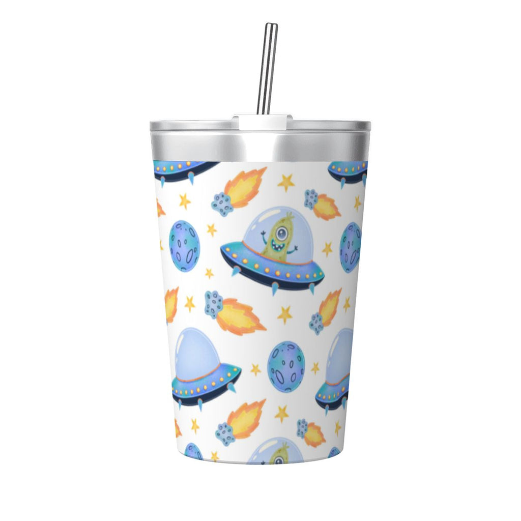 UFO's Small Stainless Steel Travel Mug Cup 12oz/350ml