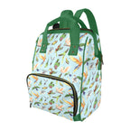 Parrots Multi-Function Backpack, Nappy / Diaper Bag One Size Multi-function Backpack, Nappy / Diaper Bag animal Printed Offshore