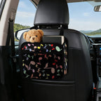 Colourful Music Notes Car Seat Back Organiser Car Seat Back Organiser Music Printed Offshore