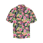 Flamingo Jungle - Mens Hawaiian Shirt