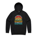 Never Underestimate An Old Man With A Saxophone - Men's AS Colour Hoodie