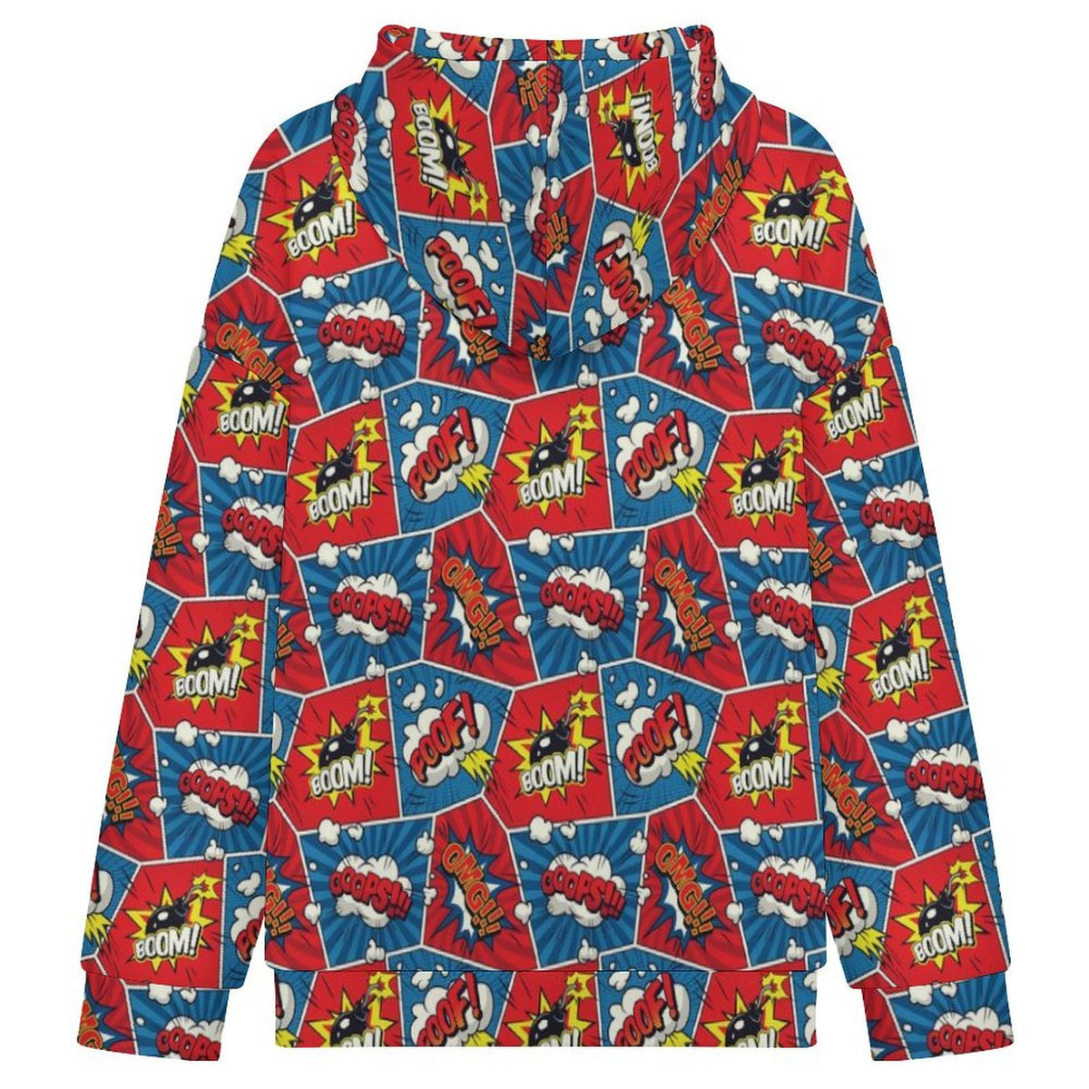 Comic Book Women's Full-Zip Hoodie