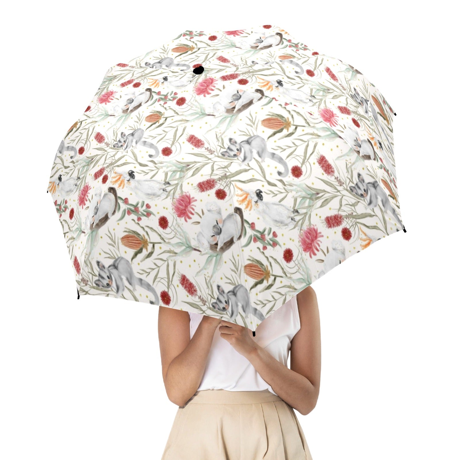 Australian Plants And Animals Umbrella