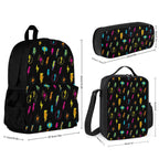Fun Lightning - Three Piece Backpack Set