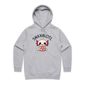 Snaxalotl, Axolotl Pizza - Womens Hoodie