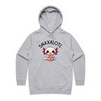 Snaxalotl, Axolotl Pizza - Womens Hoodie
