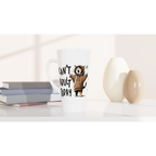White Latte 17oz Ceramic MugPersonalise - Can't Adult Today - Personalised Latte Mug animal Globally Fulfilled