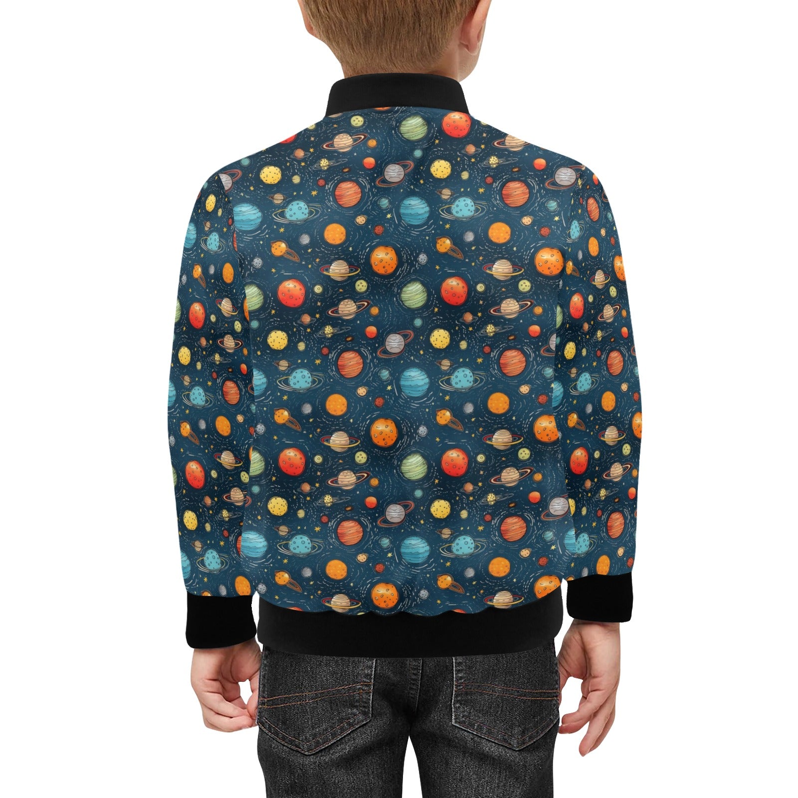 Galaxy Kids Bomber Jacket Kids Bomber Jacket Printed Offshore Space