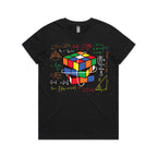 Game Cube Equations Women's AS Colour T-shirt