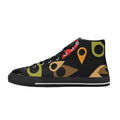 Where Am I Men's High Top Canvas Shoes US14 Men's Classic High Top Canvas Shoes Printed Offshore