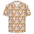 Cat Nap Men's Crinkle Hawaiian Shirt