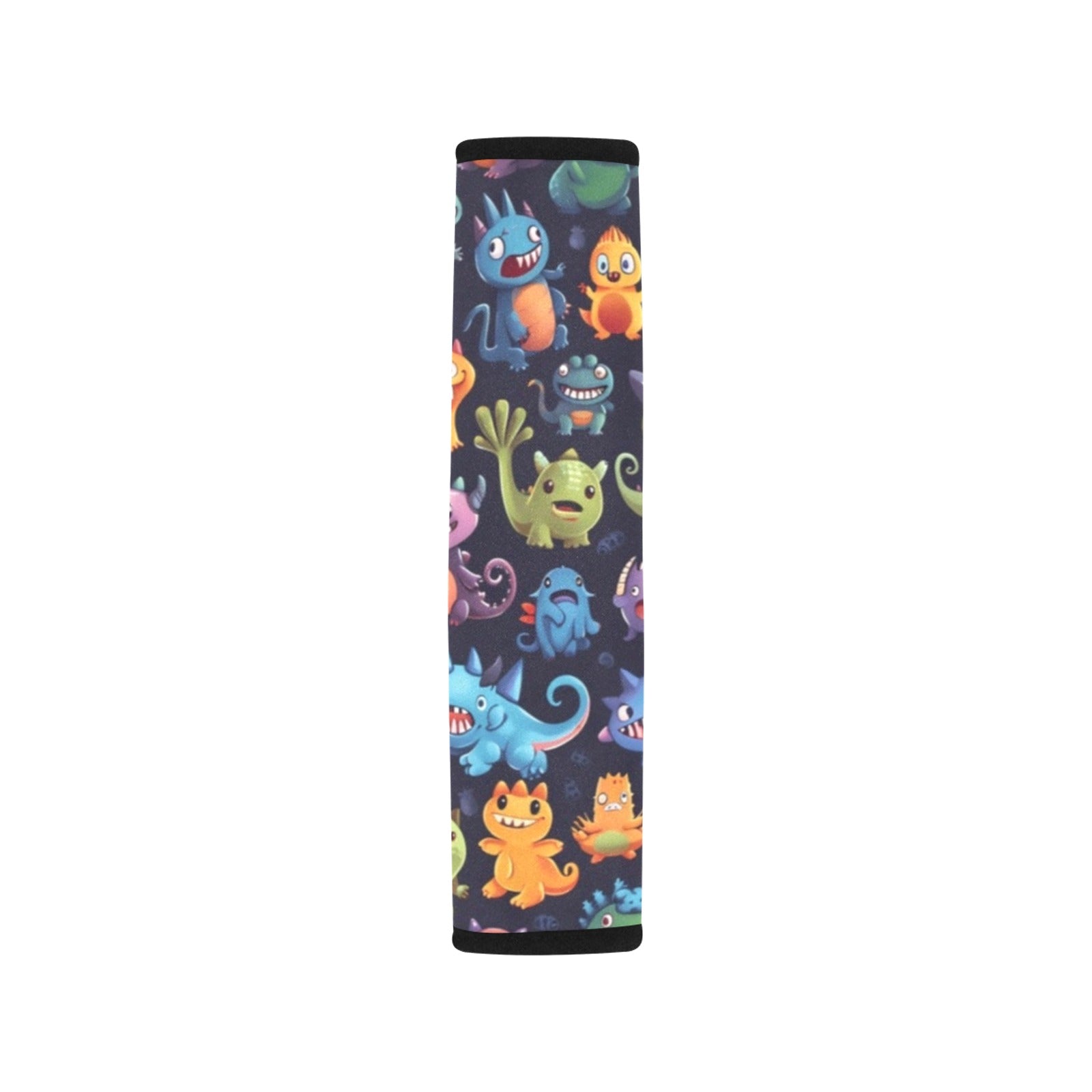 Monster Mania Car Seat Belt Cover 7''x10'' (Pack of 2) Car Seat Belt Cover 7x10 (Pack of 2) Printed Offshore
