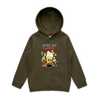 Sweet And Salty, Ice Cream And Fries - Kids Hoodie Army Kids Hoodie Printed In Australia