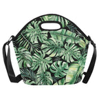 Jungle Leaves - Neoprene Lunch Bag/Large (Model 1669) Neoprene Lunch Bag Plants Printed Offshore