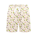 Avocado Love Men's Mid-Length Beach Shorts Men's Mid-Length Beach Shorts Food Printed Offshore