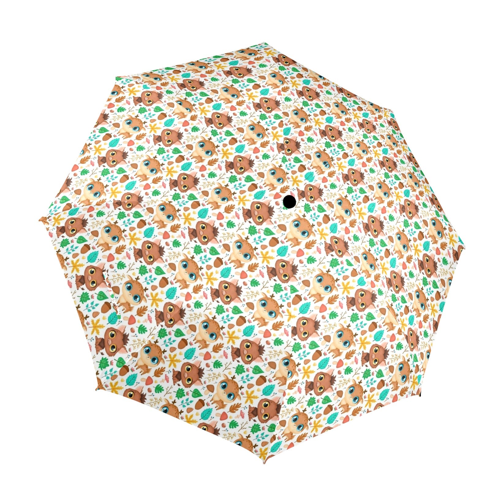 Cute Autumn Creatures - Umbrella One Size Umbrella animal Printed Offshore