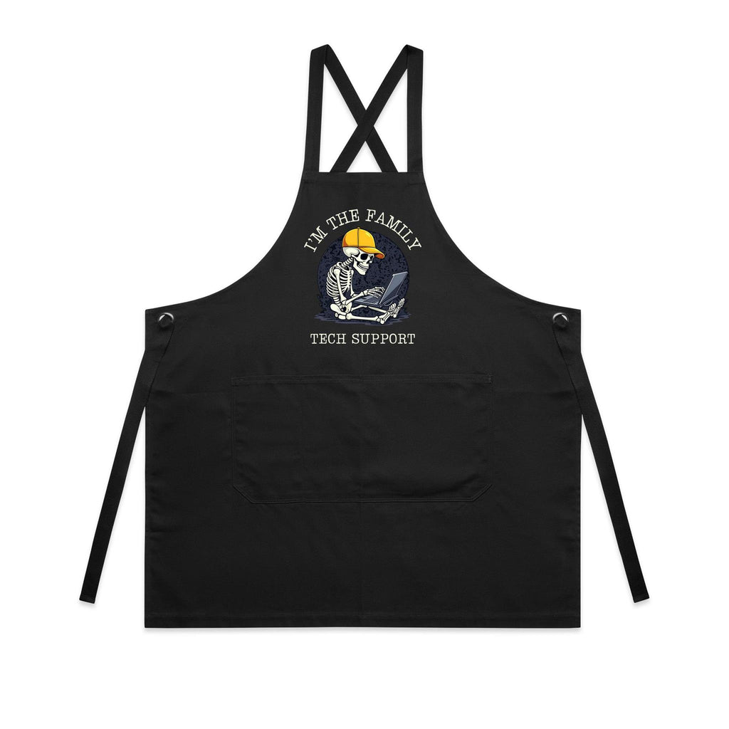 Skeleton, I'm The Family Tech Support - AS Colour Carrie Apron