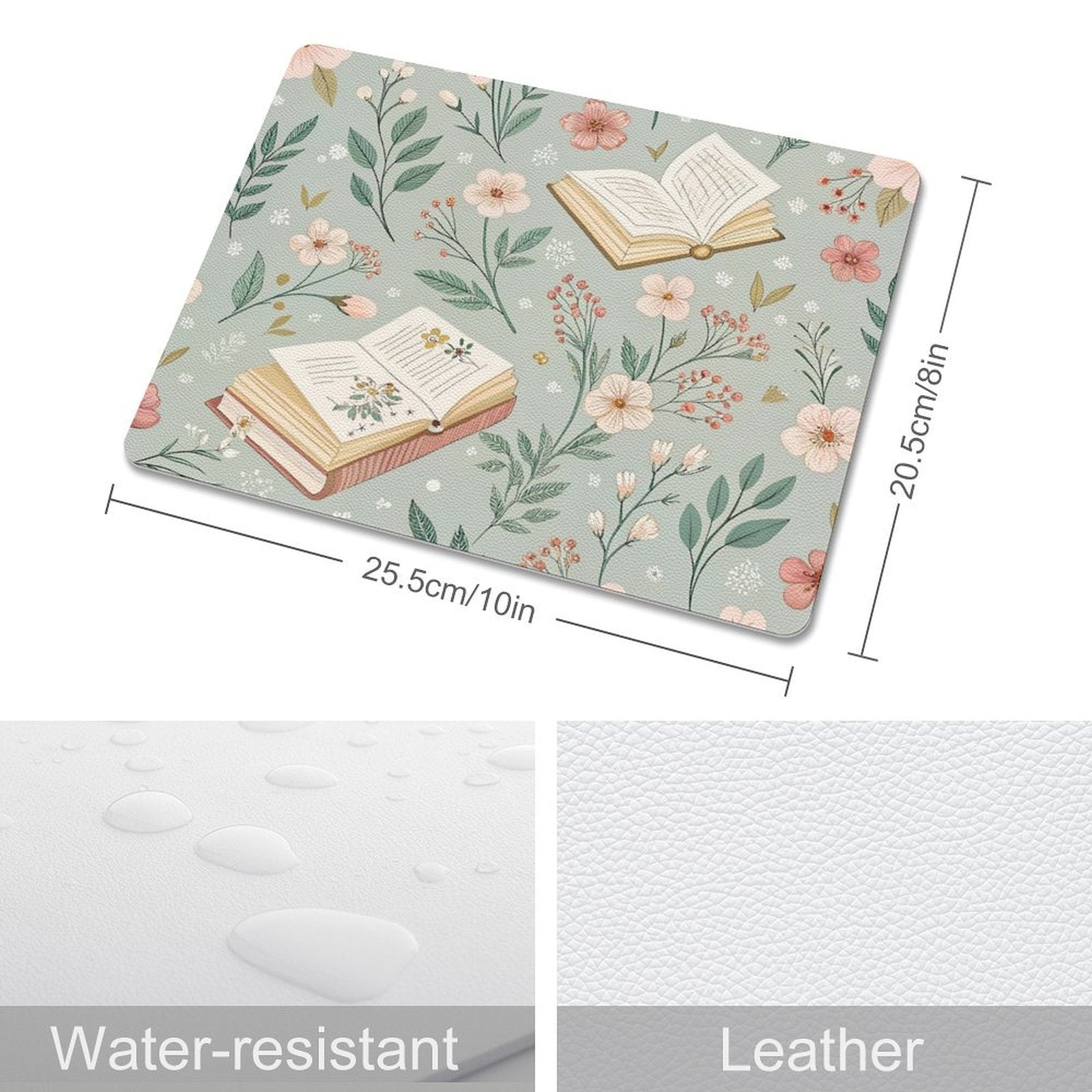 Watercolour Books - Leather Mouse Pad Leather Mouse Pad Printed Offshore Reading