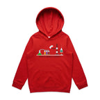 There Is Always A Solution, Science - Kids Hoodie Red Kids Hoodie Printed In Australia
