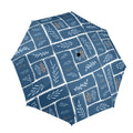Leaf Tiles Umbrella One Size Umbrella Printed Offshore