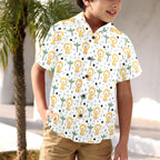 Lions Junior Kids Hawaiian Shirt