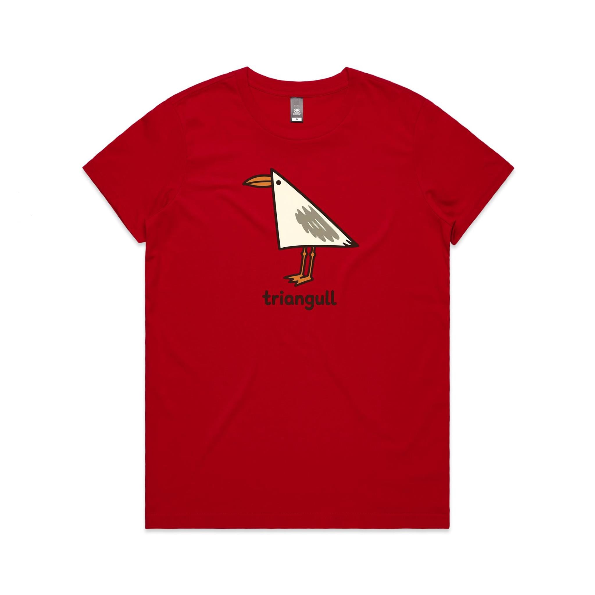 Triangull Geometry Seagull Women's AS Colour T-shirt