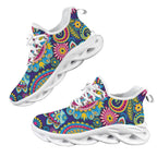 Bright Paisley Women's Twisted Sole Sneakers