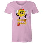 Stay Cool - Womens T-shirt Pink Womens T-shirt Printed In Australia