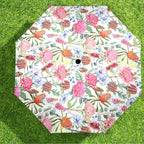 Australian Flowers - Semi-Automatic Foldable Umbrella (Model U12) Semi-Automatic Foldable Umbrella (U12)