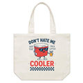 I'm A Little Cooler Shoulder Canvas Tote Bag Default Title Large Tote Bag Printed In Australia