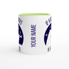 Personalised - If A Bear Toots In The Woods, Trumpet Player - White 11oz Ceramic Mug Personalised Mug animal customise Globally Fulfilled Music personalise