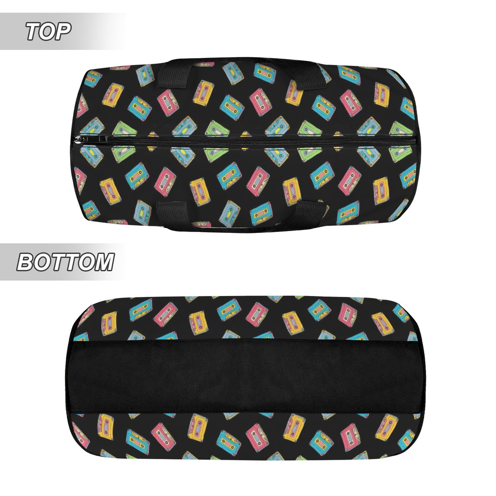 Colourful Cassettes Duffle Bag Duffle Bag Printed Offshore