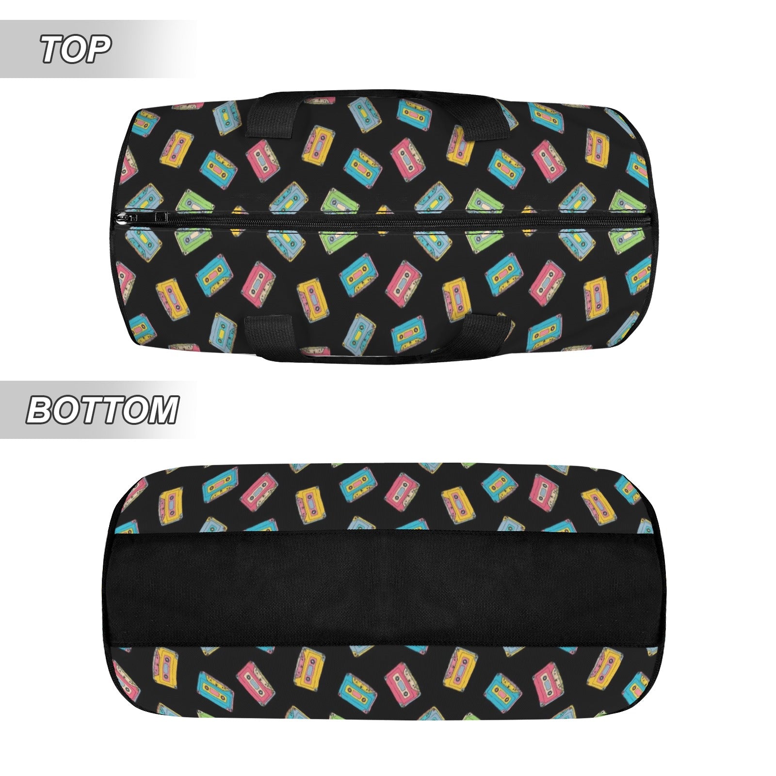 Colourful Cassettes Duffle Bag Duffle Bag Printed Offshore