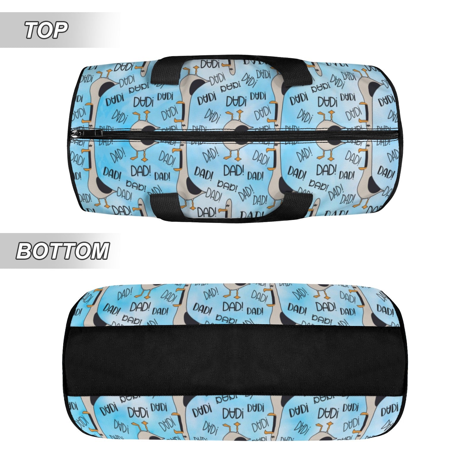 Dad Seagull Duffle Bag Duffle Bag Printed Offshore