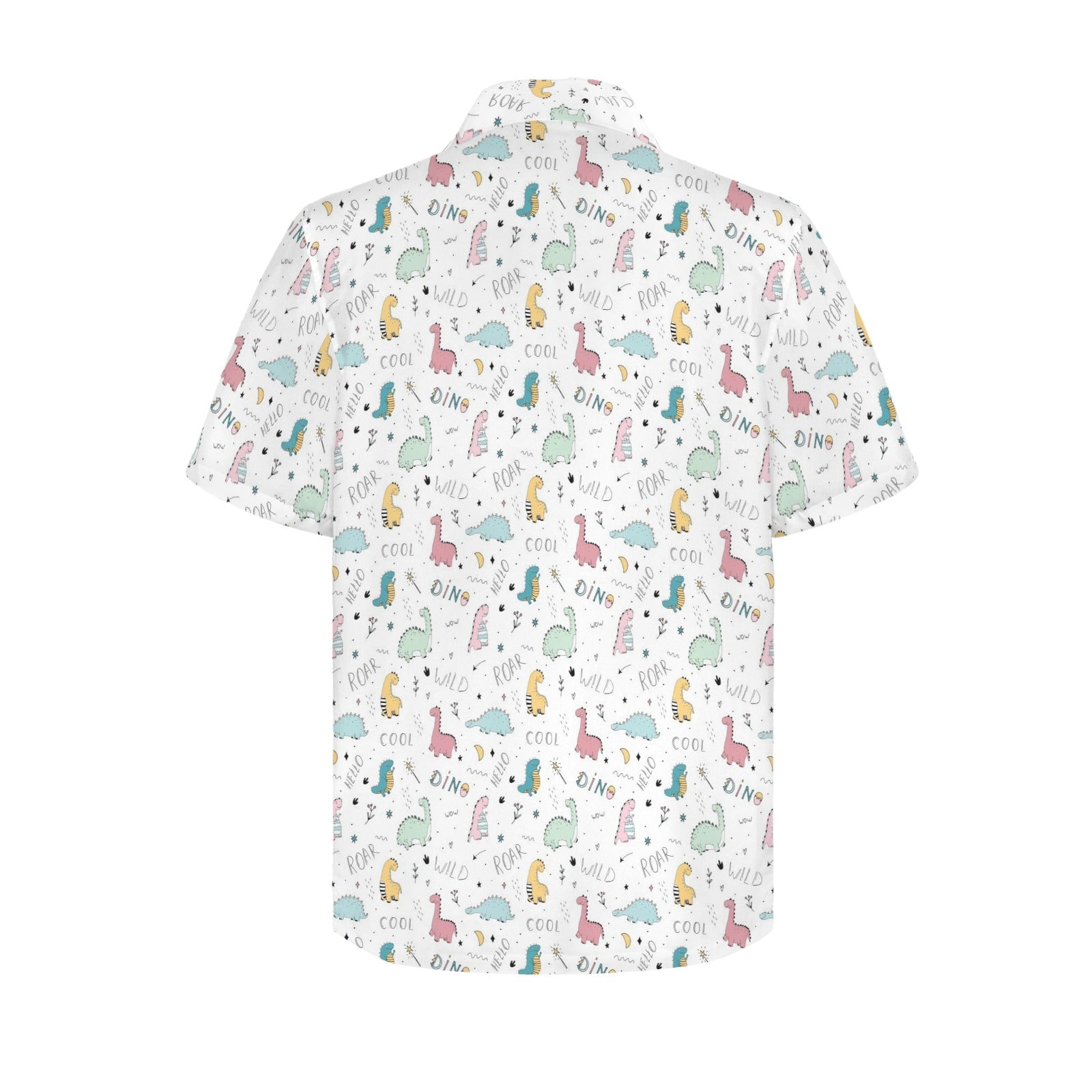 Quirky Dinosaurs Men's Hawaiian Shirt