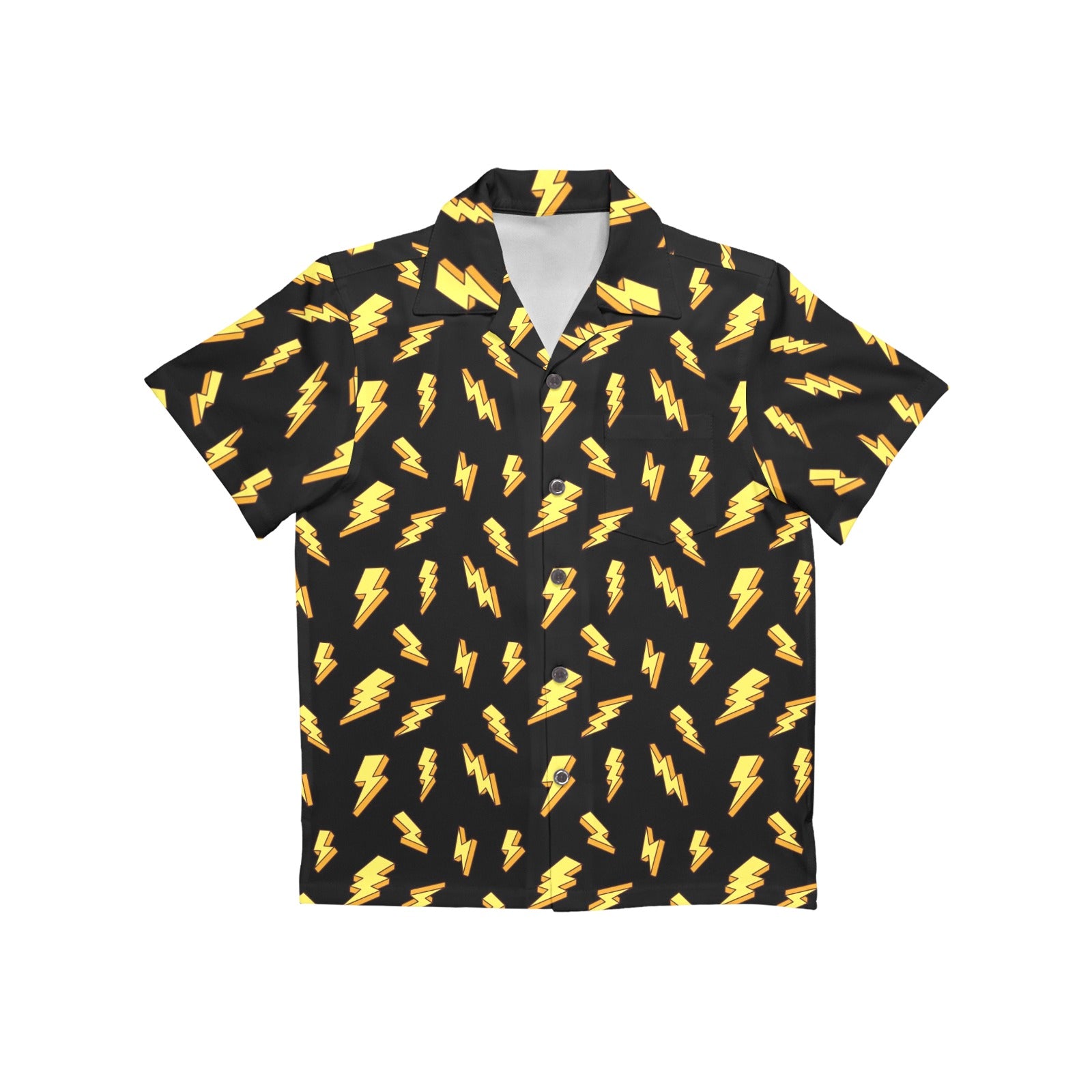 Lightning Bolts - Junior Kids Hawaiian Shirt