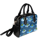 Cute Aliens in UFOs - Shoulder Handbag (Model 1634) Shoulder Handbags (1634)