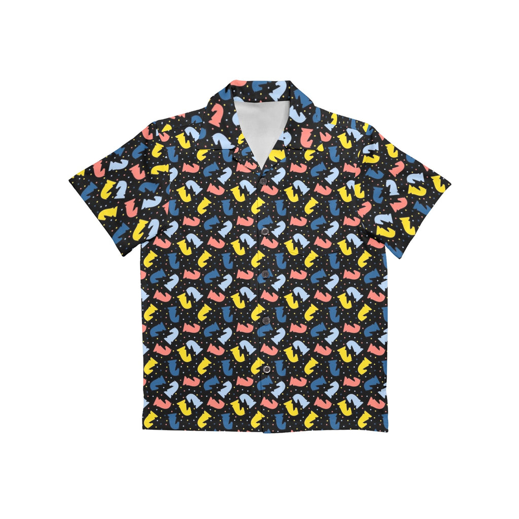 Colourful Chess Junior Kids Hawaiian Shirt