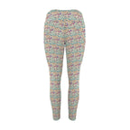 Butterfly Floral Women's High Waist Pockets Yoga Leggings Women's High Waist Pockets Yoga Leggings Plants Printed Offshore Retro