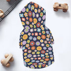 Groovy Flowers Pet Hoodie (Large Size)