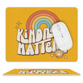 Kindness Matters Leather Mouse Pad white One size Leather Mouse Pad Kindness Printed Offshore