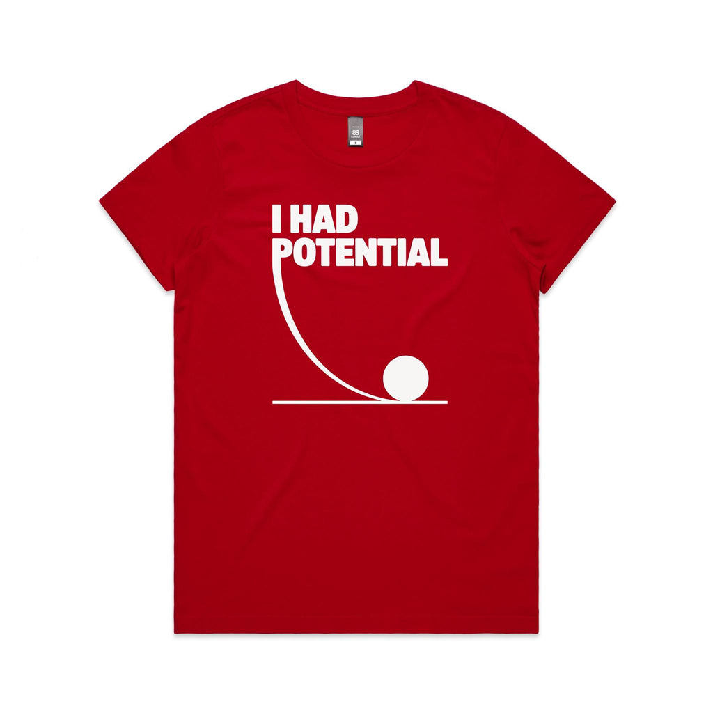 I Had Potential Women's AS Colour T-shirt