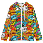Comic Book 2 Women's Full-Zip Hoodie