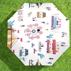 Carnival - Semi-Automatic Foldable Umbrella (Model U12) Semi-Automatic Foldable Umbrella (U12)
