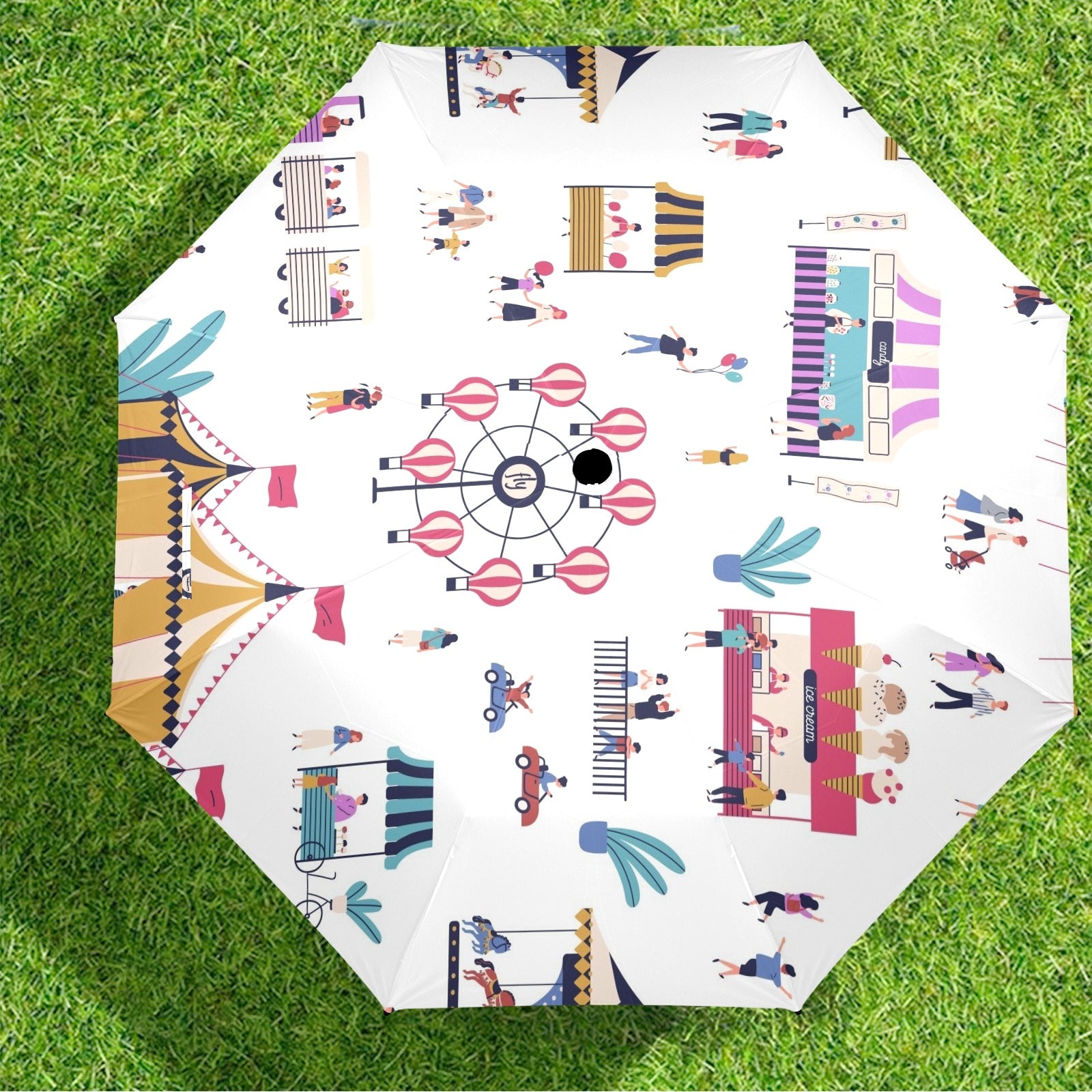 Carnival - Semi-Automatic Foldable Umbrella (Model U12) Semi-Automatic Foldable Umbrella (U12)