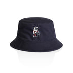 Retro Gamer AS Colour Bucket Hat Navy One Size As Colour Bucket Hat Games Printed In Australia
