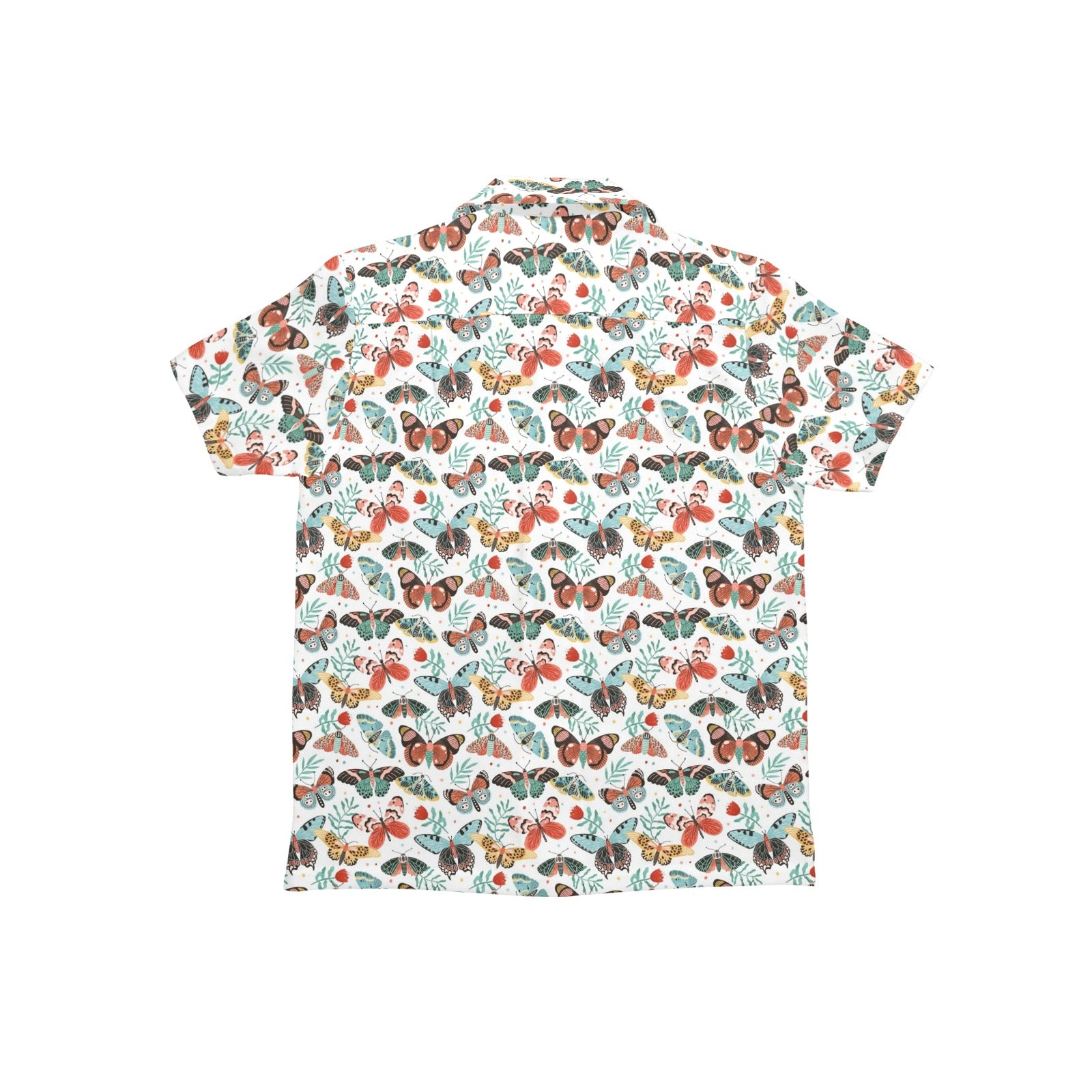 Pretty Moths And Butterflies Junior Kids Hawaiian Shirt