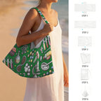 Science Love Beach Chair Towel Cover with Side Pockets