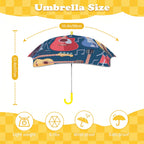 Music Instruments Kids Safe Round Corner Umbrella Kids Safe Round Corner Umbrella Music Printed Offshore