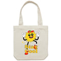 Stay Cool - Canvas Tote Bag Default Title Tote Bag Printed In Australia